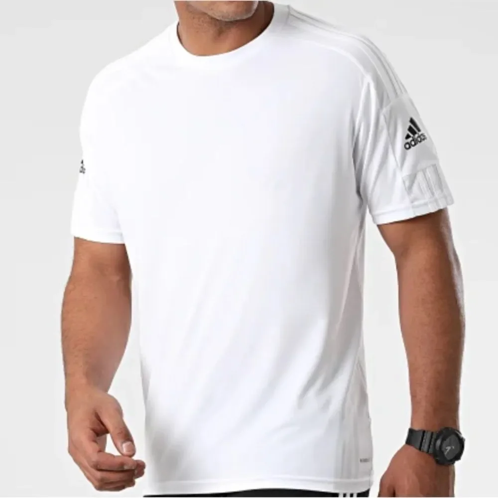 Adidas Men’s White Short Sleeve T-Shirt Squadra 21 Jersey Size XS NWT
